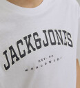 Jack & Jones Junior White Caleb Varsity T-Shirt O-Neck Noos 128