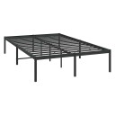 vidaXL Sengeramme i metall svart 120x200 cm