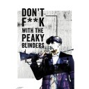 Peaky Blinders Plakat Don't F**K - 91,5 x 61 cm