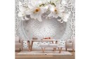 Fototapet Lilies And Ornaments 400x280 - Finnes i flere størrelser