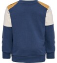Hummel Collegegenser HmlGlad nå Ochre/Sargasso Sea 56 Collegegenser Blå Gul