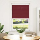  Plisségardin Bordeaux Rød 75x150 cm Stoff Bredde 74,4