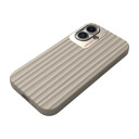 NUDIENT iPhone 16 Bold MagSafe deksel, Linen beige