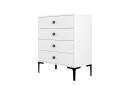 Ameias Kommode 76x90,7 cm Hvit   Hanah Home