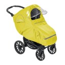 Regntrekk Med Skjerm Tinkafu Magic Print Yellow