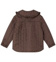 MarMar Termojakke   Oivira   Flower Stripe   MarMar   3 år (98)   Termoklær   Brun