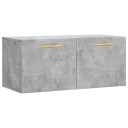  Veggskap betonggrå 80x36,5x35 cm konstruert tre 8720845949051