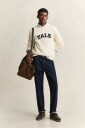 Gant x Yale collegegenser CREAM XL