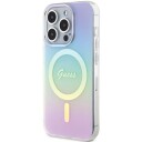 Dėklas Guess Guhmp15lhitsu Iphone 15 Pro 6.1" Violetinė/Violetinė Hardcase Iml Iridescent Magsafe