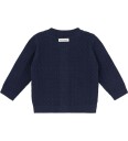 En Fant Knit Cardigan Navy 74