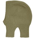 CeLaVi Balaclava - Knitted - Khaki green - 3-6Y