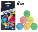 Donic-Schildkröt Bordtennisballer Poly 40+ 6 stk. Ø 4 cm.