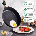 Granitt kokekarsett 14 deler non stick induksjonssikker