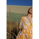 Samsøe Samsøe Andina Long Dress Aop 8083 Oransje S