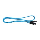 Eletra SATA M Latch 50CM kabel Flat blå