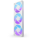 NZXT F420RGB kabinettvifter hvit