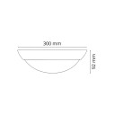 SG Armaturen Econ led mat white 10w 3000k