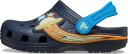 Crocs Classic UFO Lights Kids Sandaler Navy 25-26