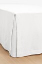 Ellos Home   Sengekappe Candela i musselin 52 cm   Hvit