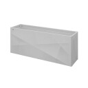 Biohort Dyrkingsbed 2 x 0,5 X Design metallic 
sølv