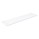 Korsbakken Benkeplate HPL med Håndkleholder Hvit Matt / 2 Sider 180cm