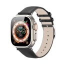 Dux Ducis YS skinnreim for Apple Watch 38/40/41mm Svart