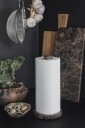Mette Ditmer MARBLE kitchen roll holder Brown