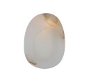 Visual Comfort Esculpa 14" Rounded Wall Light Alabaster
