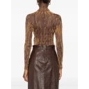 Diesel Dame Topper Brun M