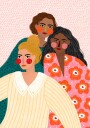 Girl Friends Poster Plakat / 30x40cm