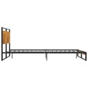 vidaXL Sengeramme metall 120x200 cm