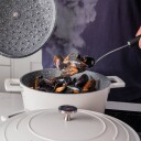 MasterClass - Cast Aluminium lav gryte 4L 29 cm krem