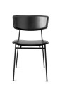 Calligaris Fifties stol matt sort / sort