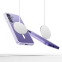 Tech-Protect Hybrid MagSafe Mobildeksel for Samsung Galaxy S25 - Gjennomsiktig