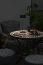 Trend Collection Positano bordlampe – oppladbar og dimbar, sort 35 cm