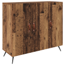  Serviesskap Brun 90 x 34 x 80 cm Konstruert tre
