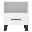  Nattbord hvit 40x35x47,5 cm konstruert tre
