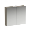 Laufen Base speilskap, 80x70 cm, lys alm