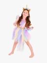 Den goda fen Dress Unicorn W Diadem Pink 110/116