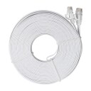 ELETRA CAT6 UTP NETTVERKSKABEL 15M, HVIT