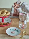 Bloomingville Yule tallerken Ø16 cm 2 pk Hvit