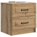  Nattbordskap Artisan eik 43 x 34,5 x 44,5 cm Konstruert tre