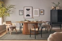 Peyra Spisebord 200 cm Ovalt Eik - Natur