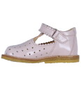 Angulus Sneaker Pale Rose m. Hjerter 25 Babysko Rosa