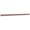  Erstatningsstoff for markisekappe brun stripe 4,5 m 367783