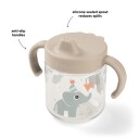 Done By Deer Learning Spout Cup 2-Handle Celebration Sand Beige