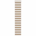  Sebragardin sandbrun 45x230 cm stoff bredde 40,9 polyester