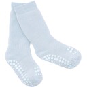 Gobabygo Sky Blue Non Slip Strømper Organic Bomull 23-26