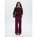Selected Femme Dame Strikkevarer Lilla L