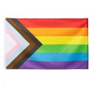 Stort Pride LGBTQ+ Regnbue Flagg 90x150 cm